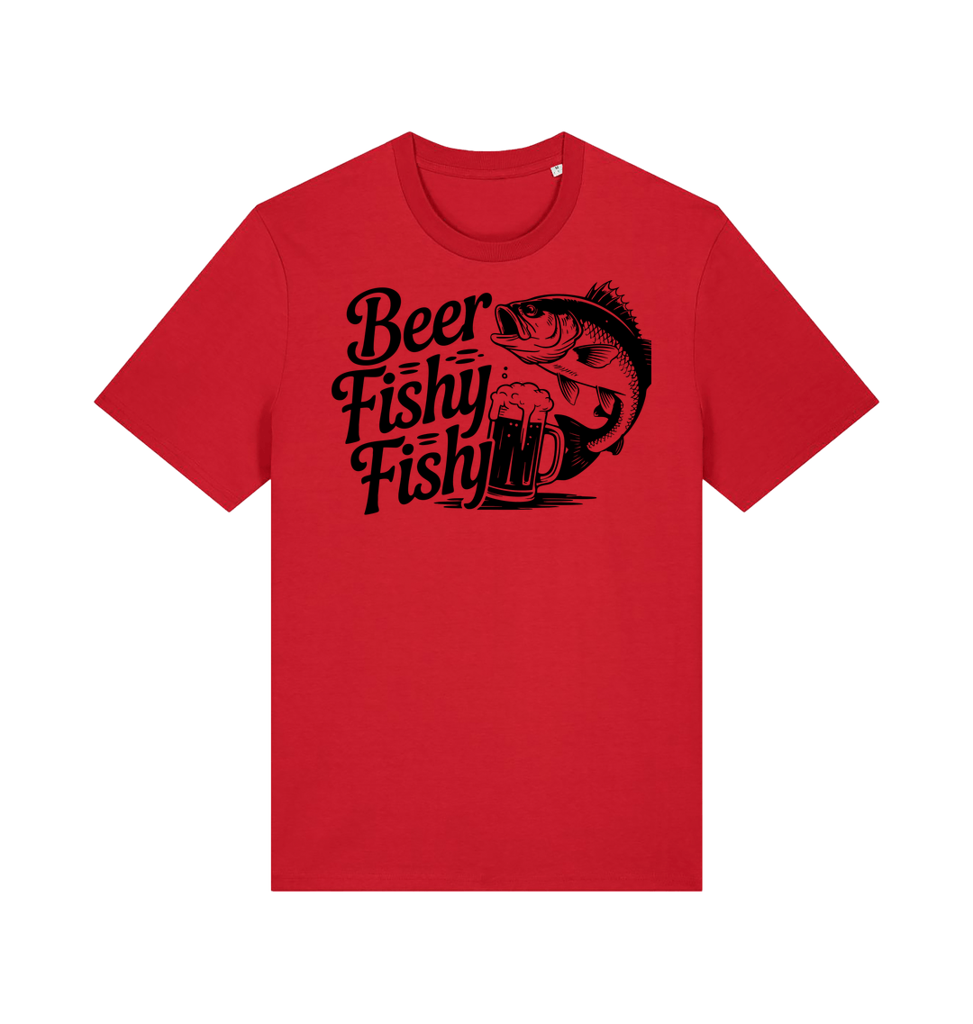 Red Printed T-shirt Front